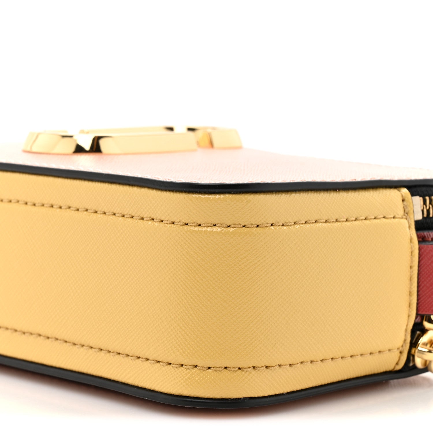 Marc Jacobs Saffiano Small Snapshot Camera Bag New Rose Multicolor 9 of 10