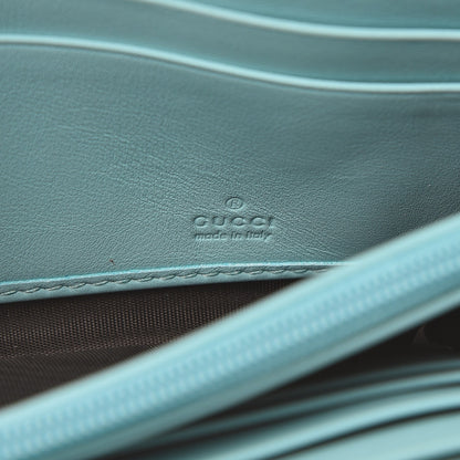 Gucci Moon Calfskin Icon Continental Wallet Ocean Wave 6 of 8