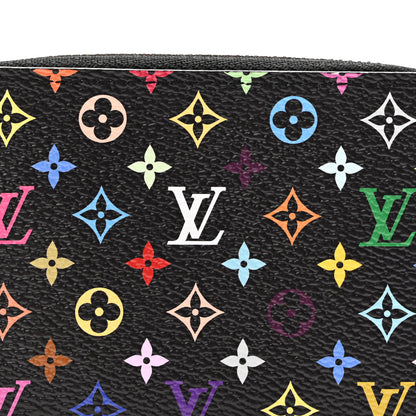 Louis Vuitton LV x TM Monogram Multicolor Zippy Coin Purse Black 7 of 8