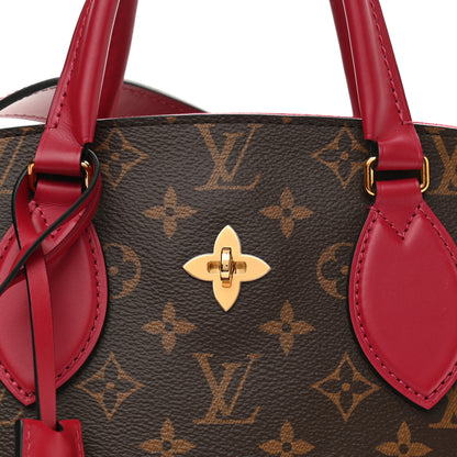 Louis Vuitton Monogram Flower Zipped Tote PM Lie de Vin 8 of 10