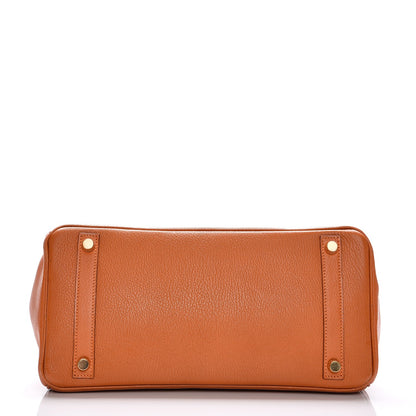 Hermes Chevre de Coromandel Birkin 30 Potiron 6 of 26
