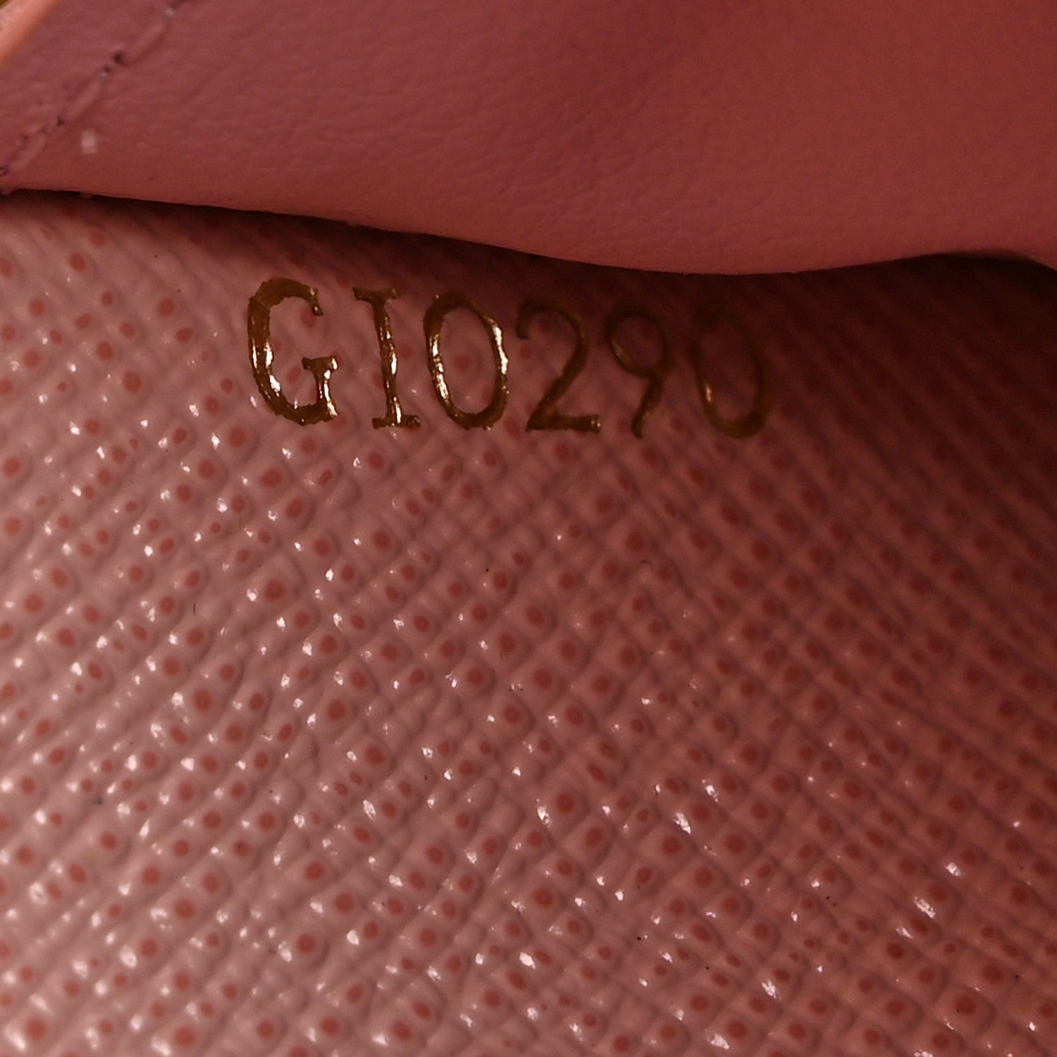 Louis Vuitton Damier Ebene Clemence Wallet Rose Ballerine 7 of 7