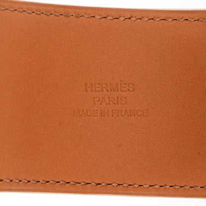 Hermes Epsom Collier de Chien CDC Bracelet S White 5 of 7