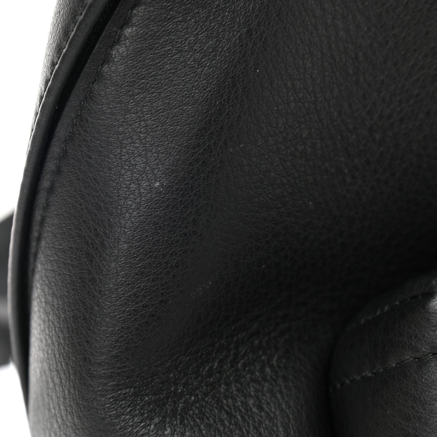 Balenciaga Smooth Calfskin Logo Small Everyday Backpack Black White 12 of 12