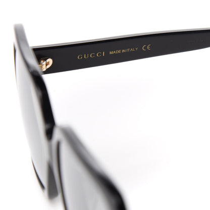 Gucci Acetate Square Frame GG0096S Sunglasses Black 6 of 7