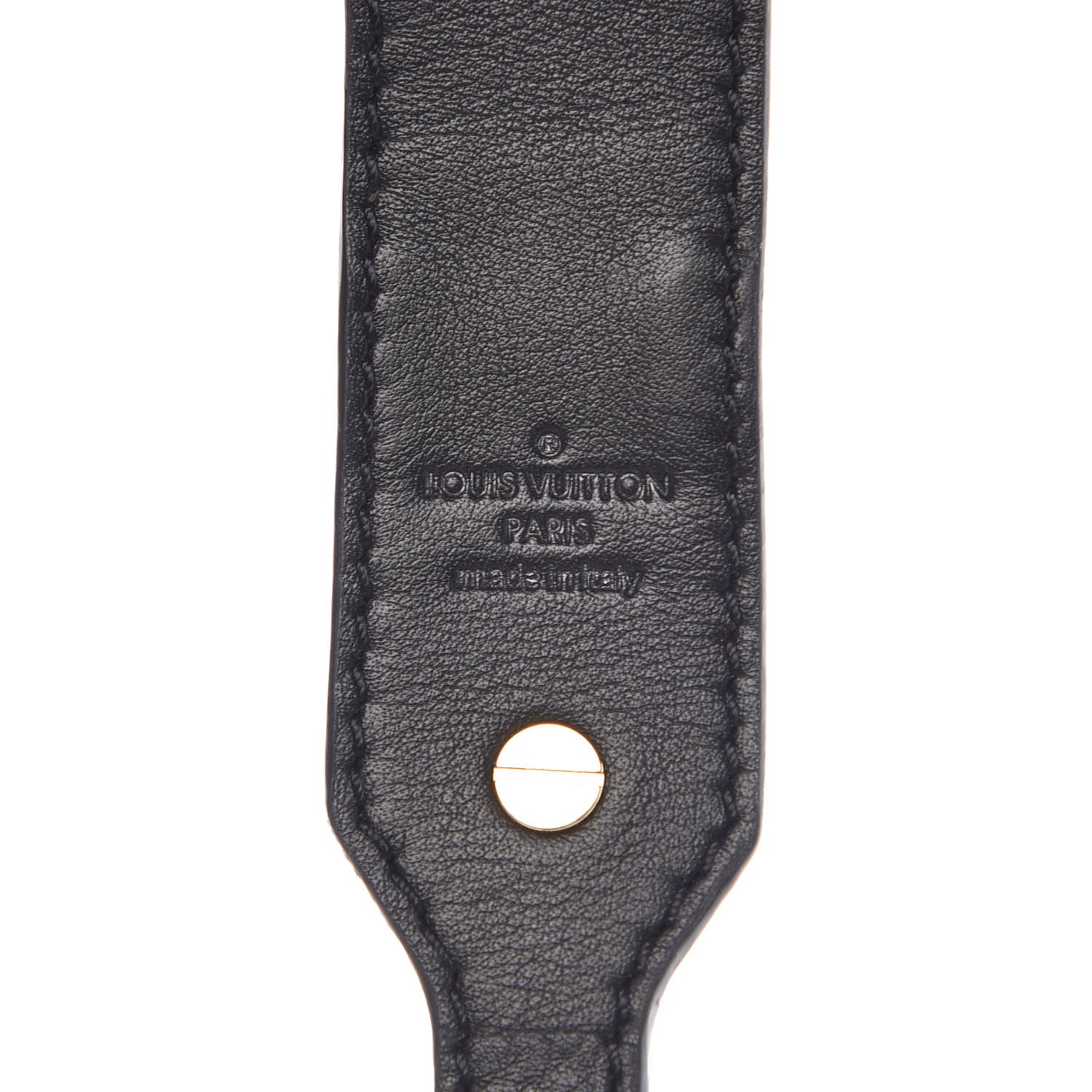 Louis Vuitton Monogram Bandouliere Shoulder Strap XL Black 4 of 6