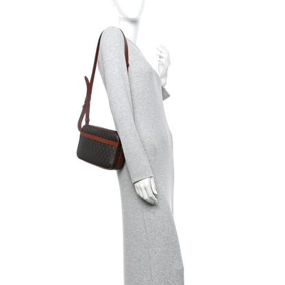 Saint Laurent Canvas Smooth Calfskin Le Monogramme Camera Bag Chestnut 2 of 9