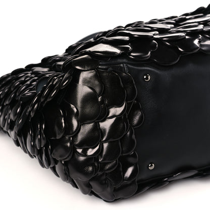 Valentino Garavani Nappa Atelier 03 Rose Edition Large Tote Bag Black 8 of 9