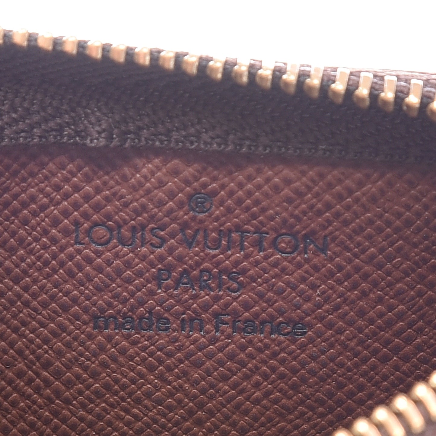 Monogram Key Pouch