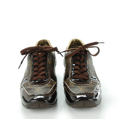Louis Vuitton Patent Monogram Globe Trotter Sneakers 39.5 2 of 8