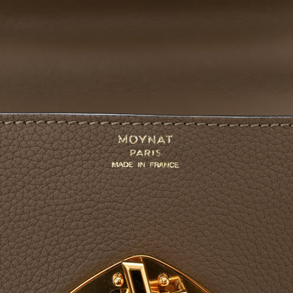 Moynat Taurillon Blush Calfskin Gabby PM Taupe 6 of 9