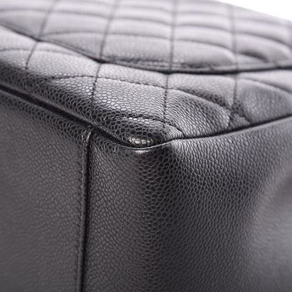 Chanel Caviar Quilted Grand Shopping Tote GST Black 10 of 12