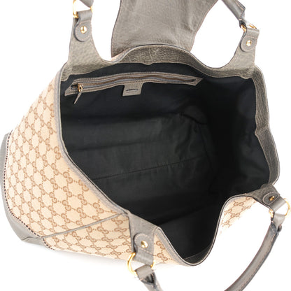 Gucci Monogram Large New Pelham Shoulder Bag Grey 6 of 10