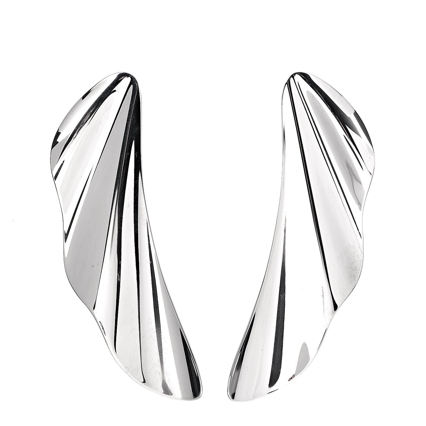 Sterling Silver High Tide Earrings