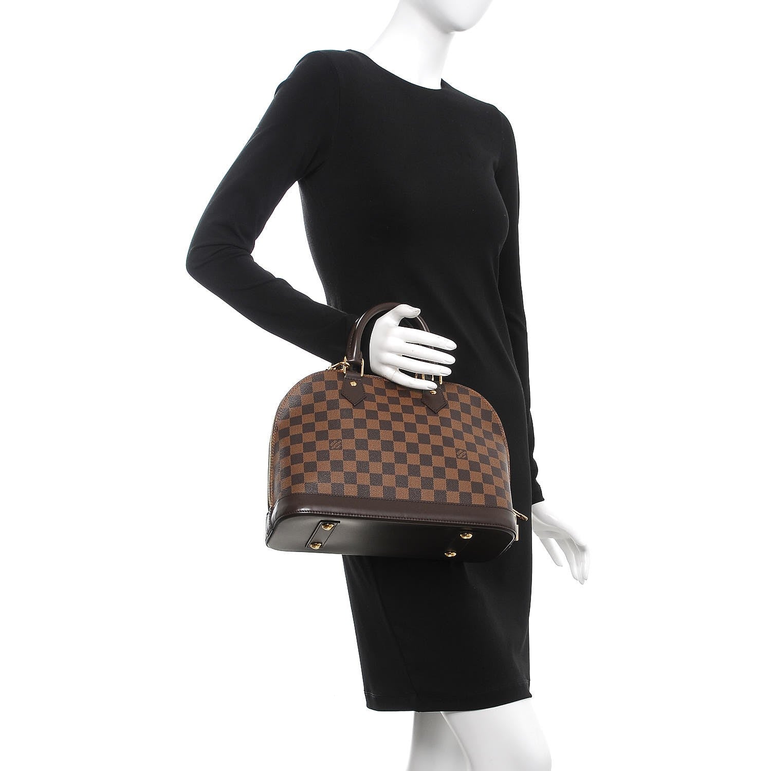 Louis Vuitton Damier Ebene Alma PM 3 of 8