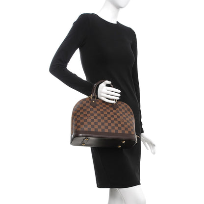 Louis Vuitton Damier Ebene Alma PM 3 of 8
