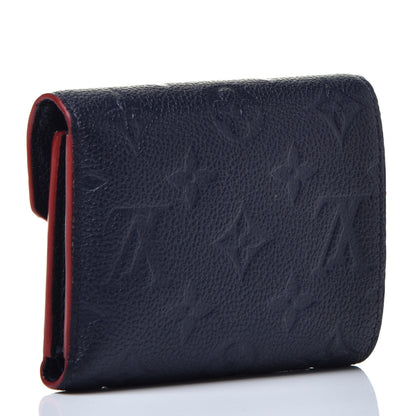 Louis Vuitton Empreinte Victorine Wallet Marine Rouge 3 of 7