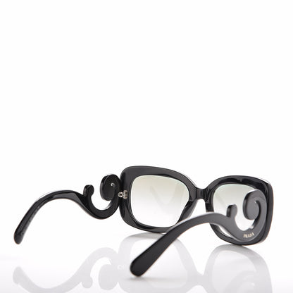 Prada Acetate Baroque Sunglasses SPR 27O Black 4 of 7