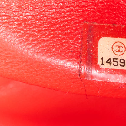 Chanel Distressed Patent Quilted 2.55 Reissue 226 Flap Red 7 of 10