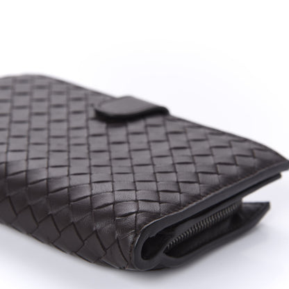 Bottega Veneta Nappa Intrecciato Continental Wallet Ebano 6 of 9