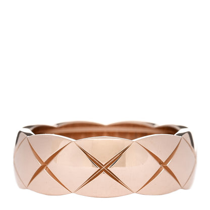 Chanel 18K Beige Gold Small Coco Crush Ring 53 6.5 3 of 7