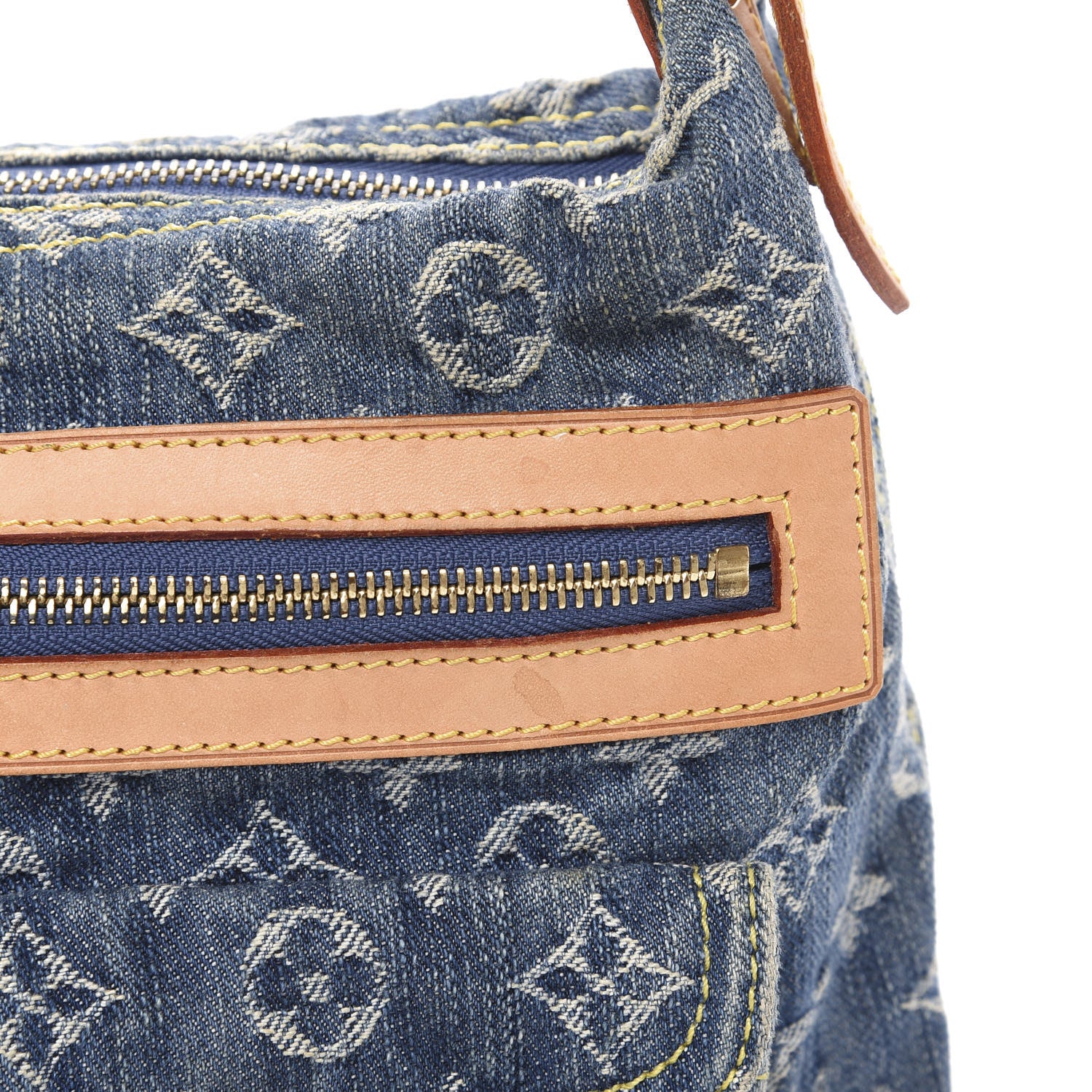 Louis Vuitton Monogram Denim Baggy PM Blue 11 of 11
