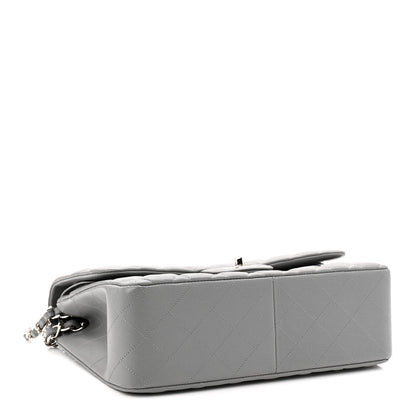 Chanel Caviar Quilted Jumbo Double Flap Grey 4 of 11