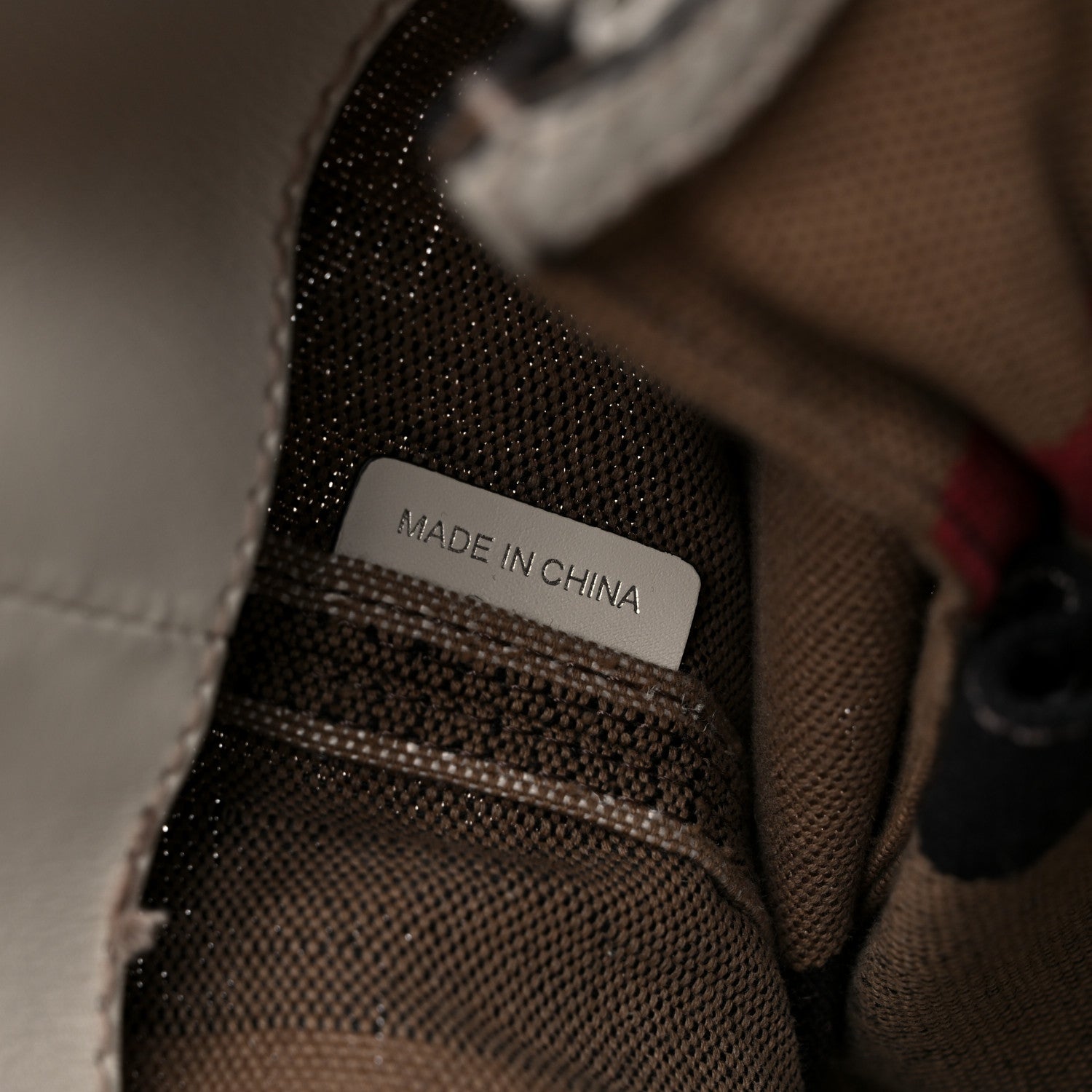 Burberry Canvas Mega Check Medium Ashby Hobo White 7 of 13