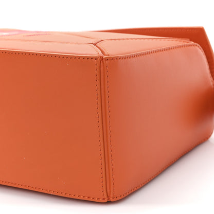 Loewe X HOWLS MOVING CASTLE Satin Calfskin Small Calcifer Puzzle Orange 9 of 10