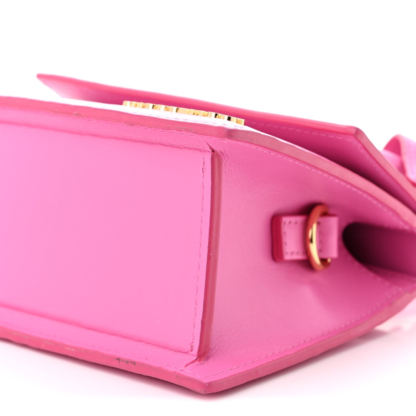 Calfskin Le Chiquito Noeud Dark Pink Dark Pink