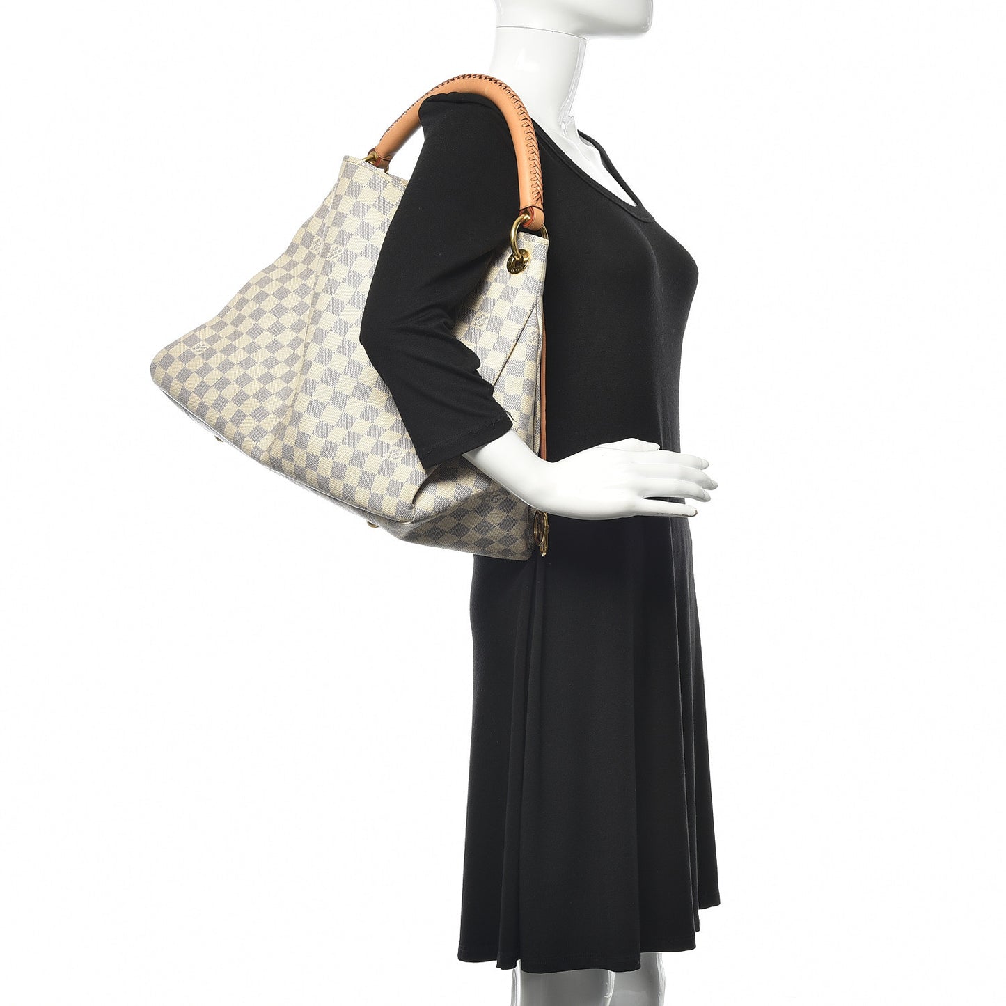 Damier Azur Artsy MM