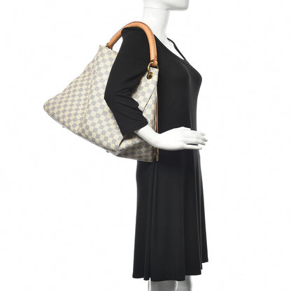 Louis Vuitton Damier Azur Artsy MM 2 of 9