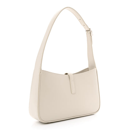 Saint Laurent Smooth Calfskin Le 5 A 7 Hobo Blanc Vintage 3 of 11