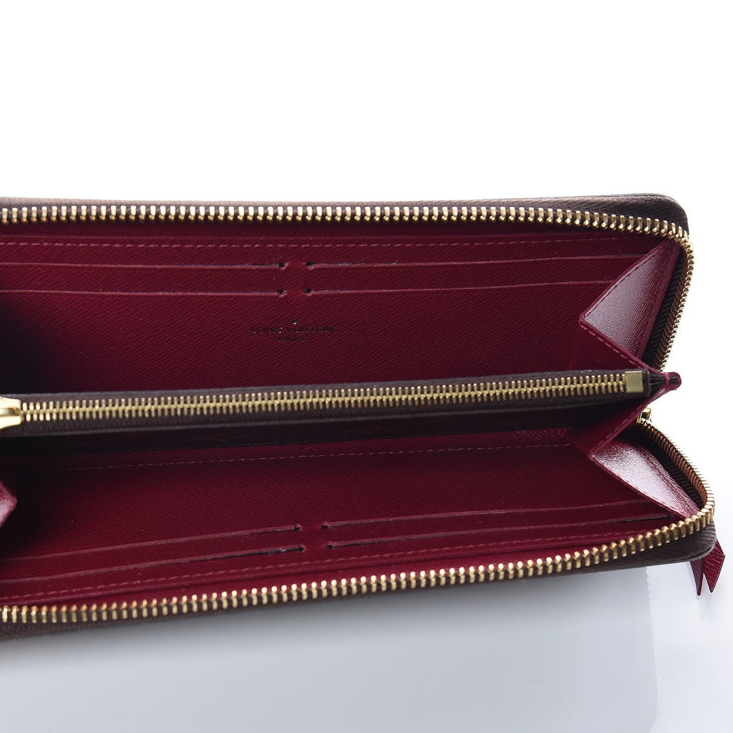 Monogram Clemence Wallet Fuchsia