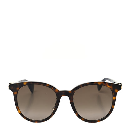 Gucci Acetate Round GG Sunglasses GG1073SK Tortoise 2 of 6