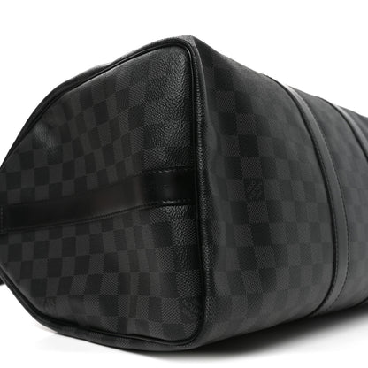 Louis Vuitton Damier Graphite Keepall Bandouliere 45 8 of 9