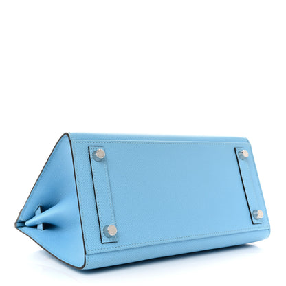 Hermes Epsom Birkin Sellier 25 Celeste 4 of 10