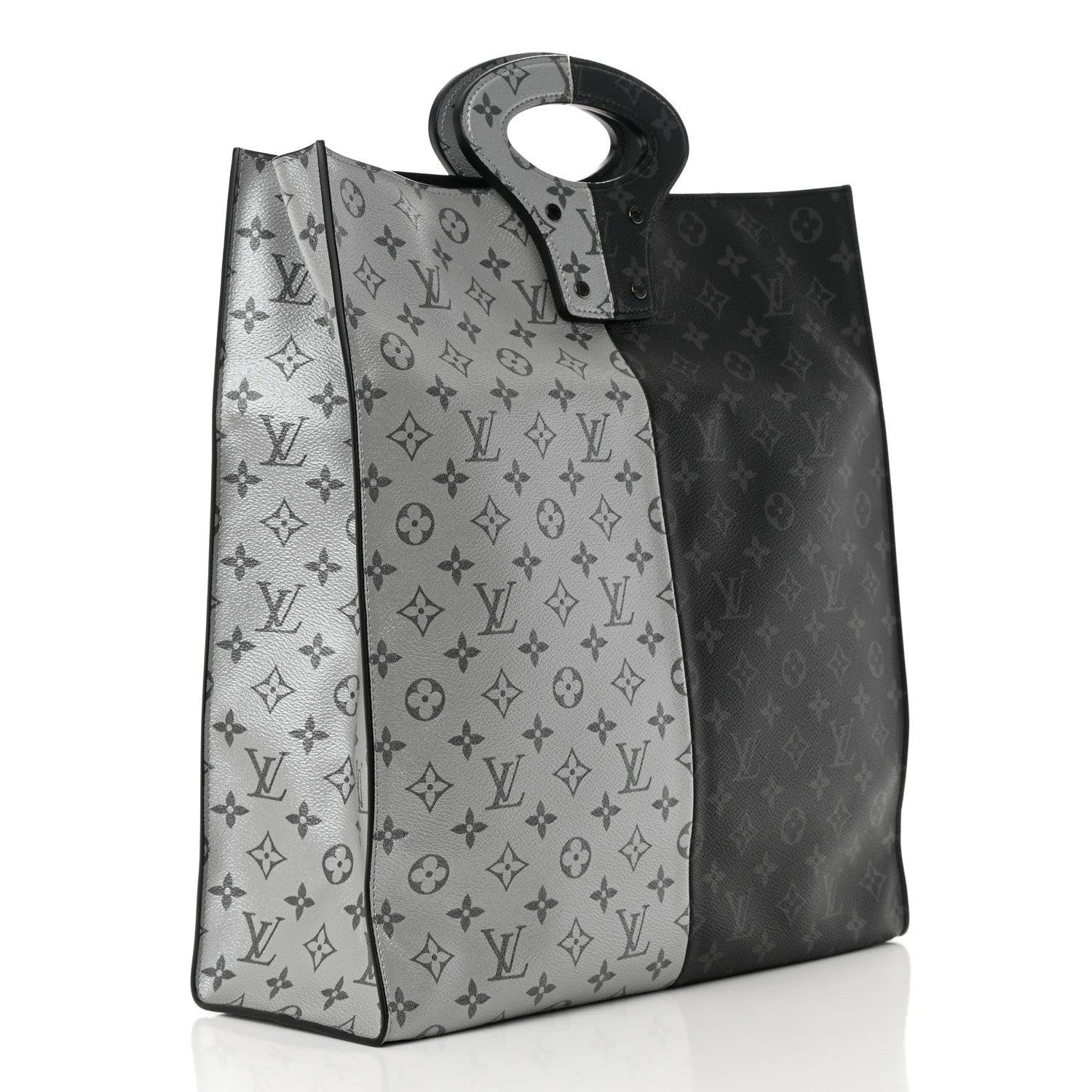 Louis Vuitton Monogram Eclipse Split Tote 3 of 13