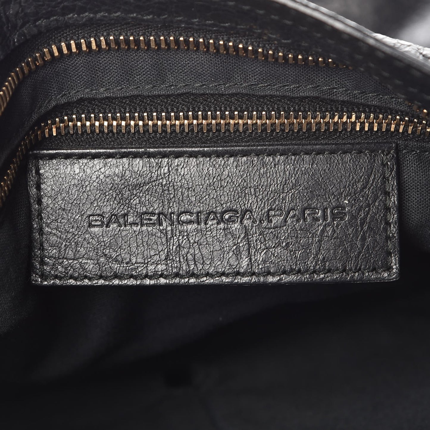 Agneau Giant 12 Rose Gold Hardware City Black