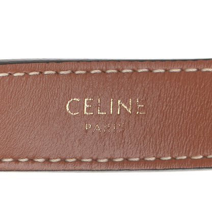 Celine Plein Soleil Textile Calfskin Small Teen Drawstring Bag Cream 6 of 10