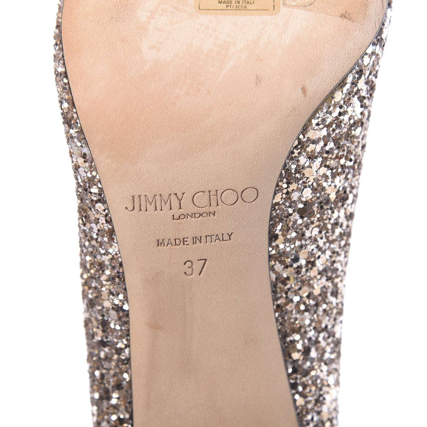 Coarse Glitter Romy 100 Pumps 37 Anthracite