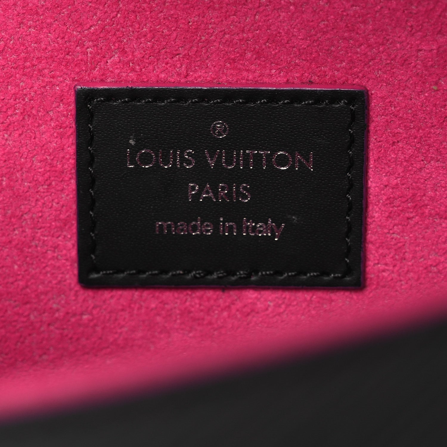 Louis Vuitton Epi Pochette Felicie Black Hot Pink 7 of 11