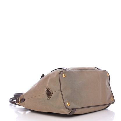 Prada Jacquard Logo Tote Corda Bruciato 4 of 13