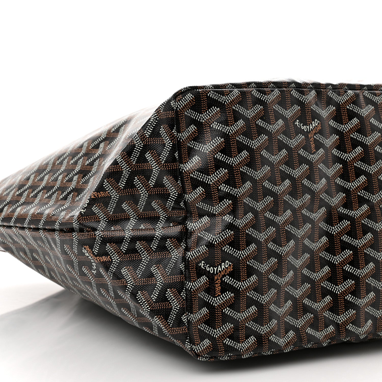 Goyard Goyardine Saint Louis GM Black Gold 9 of 10
