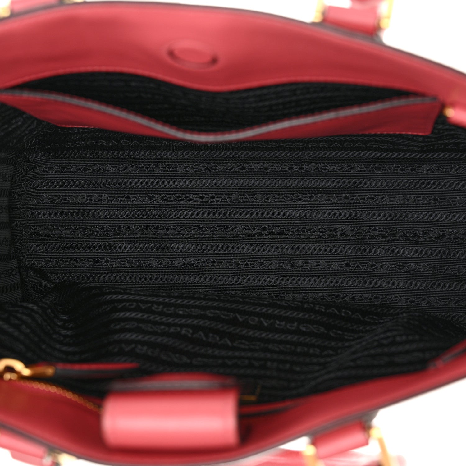 Prada Saffiano Soft Calfskin Double Handle Satchel Bruyere 5 of 13