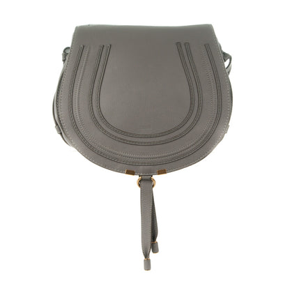 Chloe Calfskin Medium Marcie Round Crossbody Bag Cashmere Grey 1 of 10