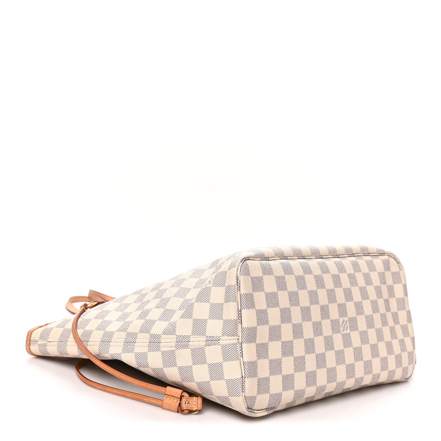 Damier Azur Neo Neverfull MM Rose Ballerine