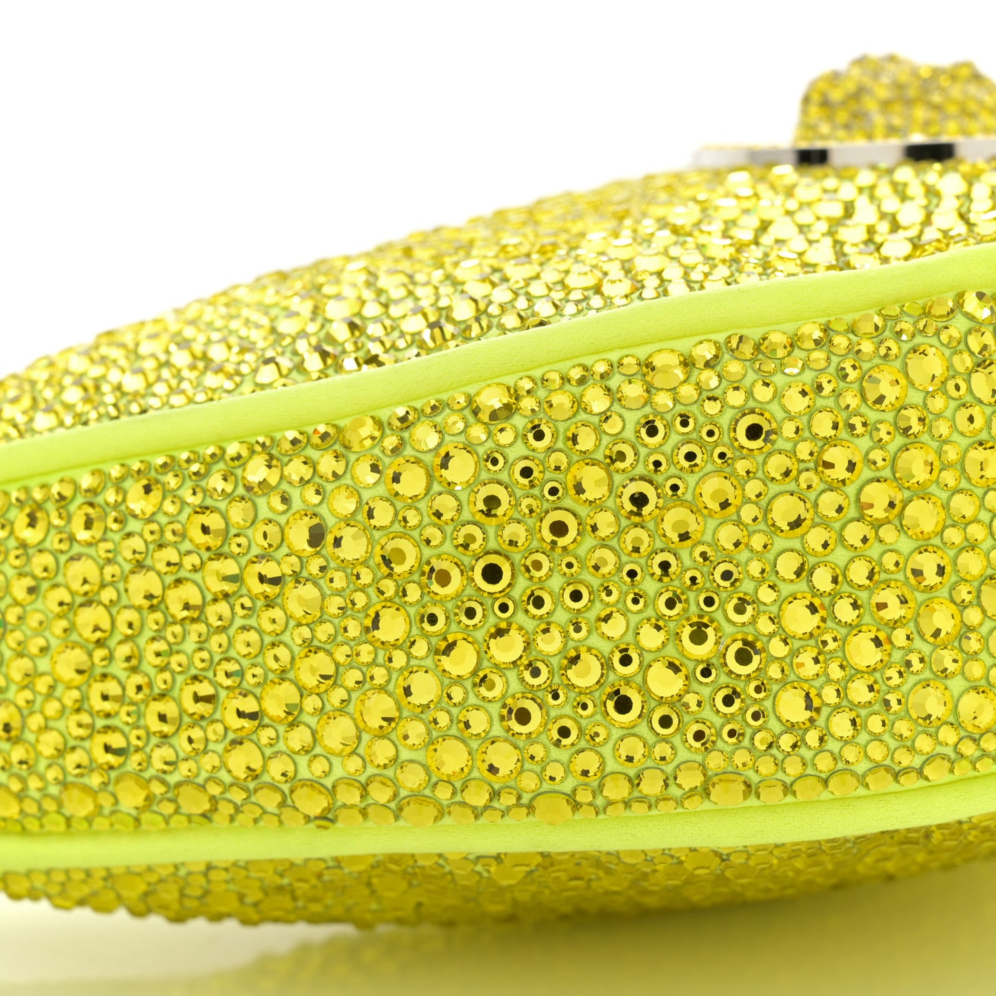 Crystal La Medusa Mini Repeat Hobo Tropical Yellow