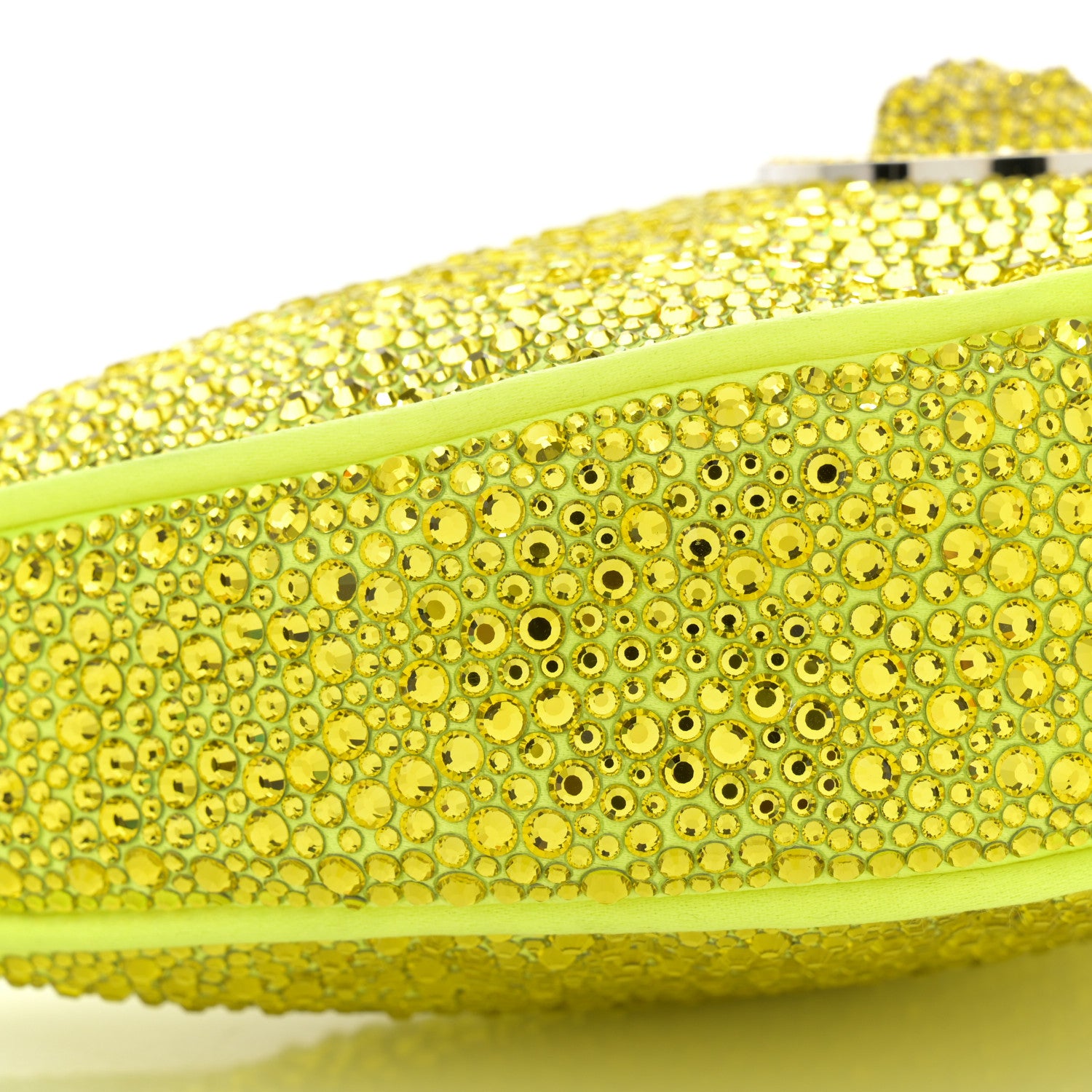 Versace Crystal La Medusa Mini Repeat Hobo Tropical Yellow 8 of 10