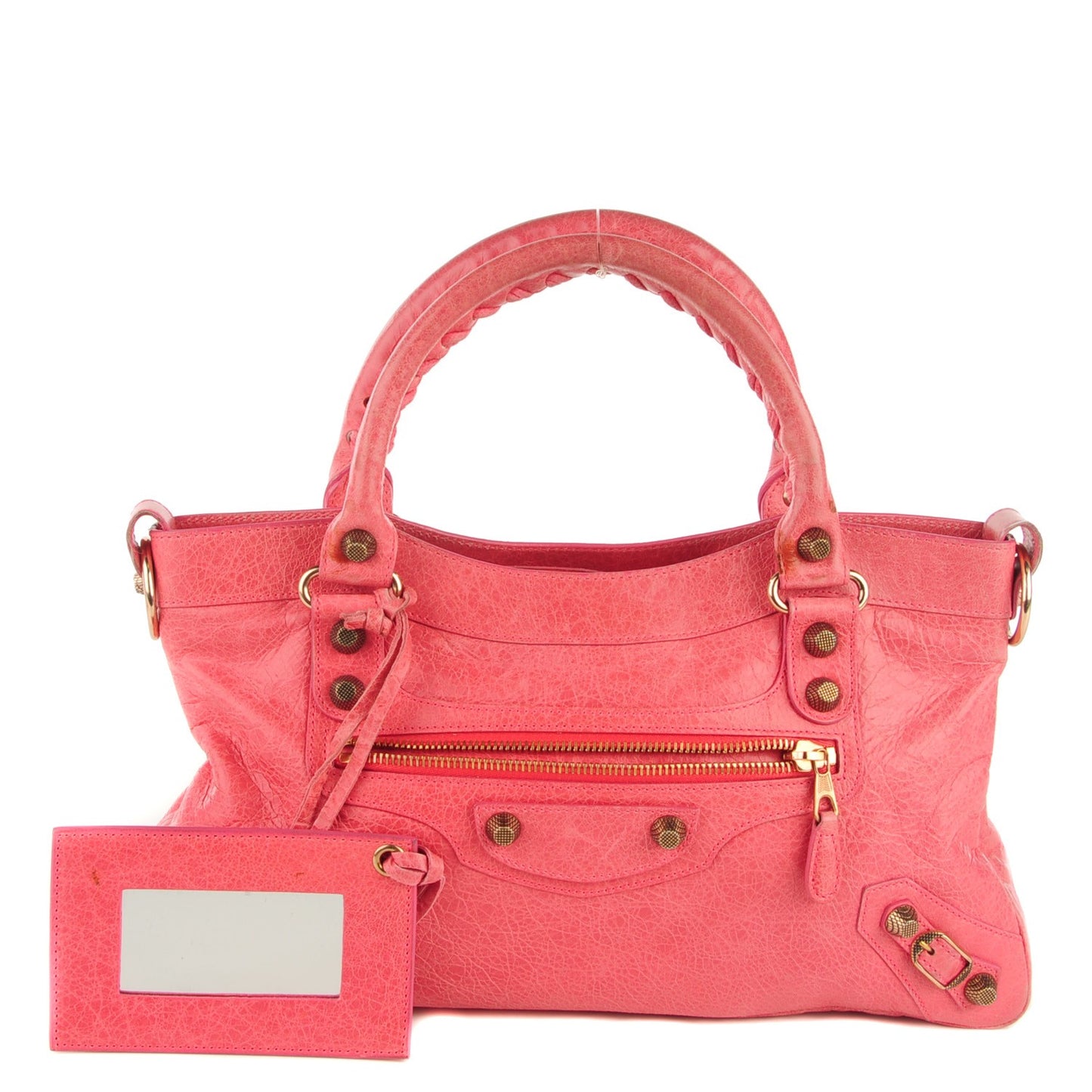 Agneau Giant 12 Rose Gold Hardware First Grenadine